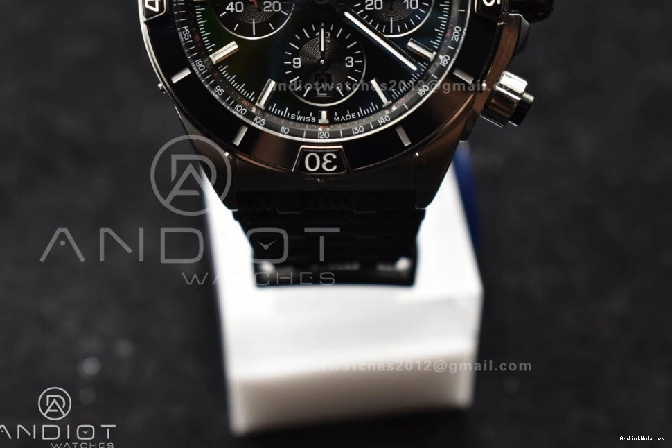 Chronomat Robber A Best Green Bracelet Dial Colorful 1:1 536 SS Edition BLSF B01 44mm On 0405